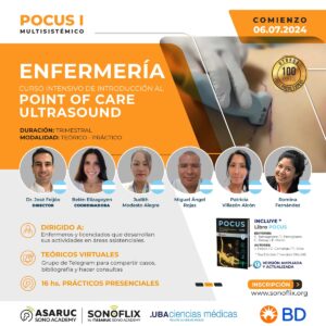 PoCUS en Enfermería Julio 2024