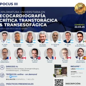 POCUS III - Ecocardiografía Crítica Transtorácica & Transesofágica 2025